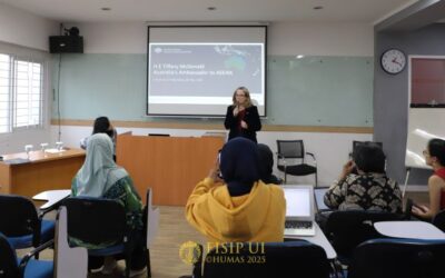Bringing Diplomacy to the Classroom: the Australia Mission to ASEAN Engages International Relations Undergraduate and Postgraduate Students