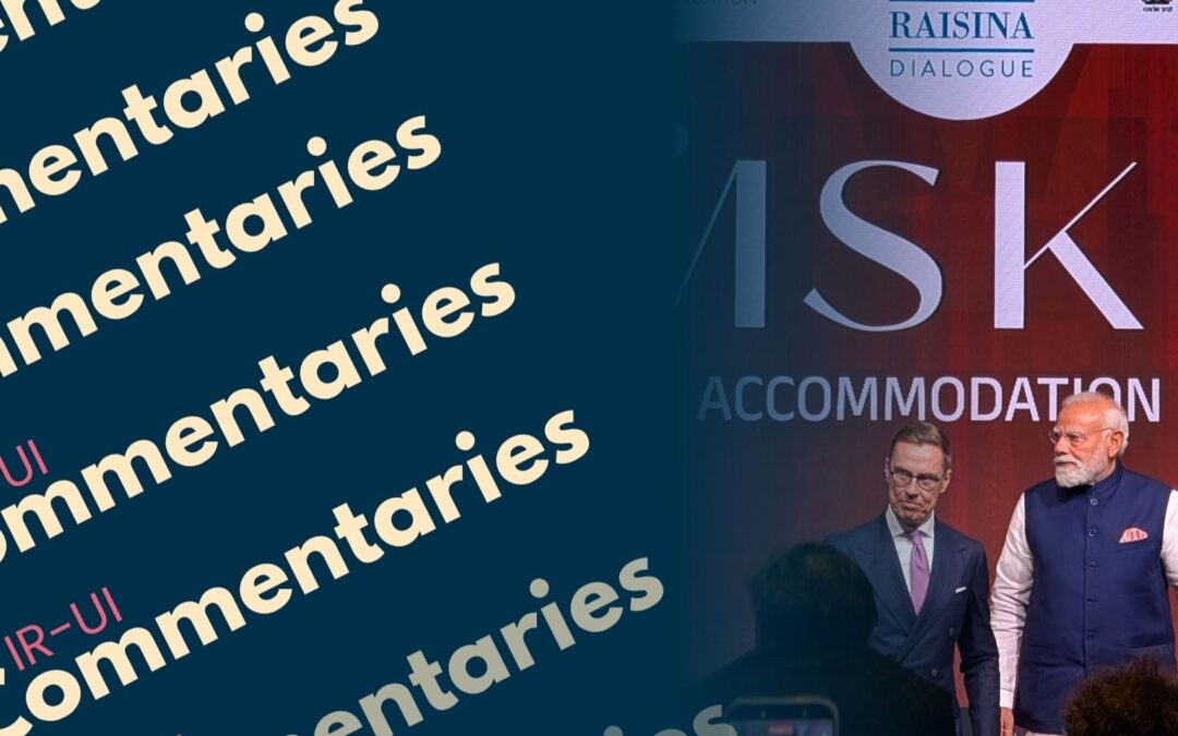 India’s Multi-Alignment Compass: Insight from the 2026 Raisina Dialogue